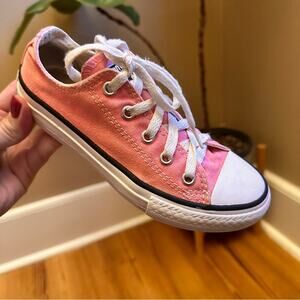 Converse All Star pink low top sneakers SIZE 13